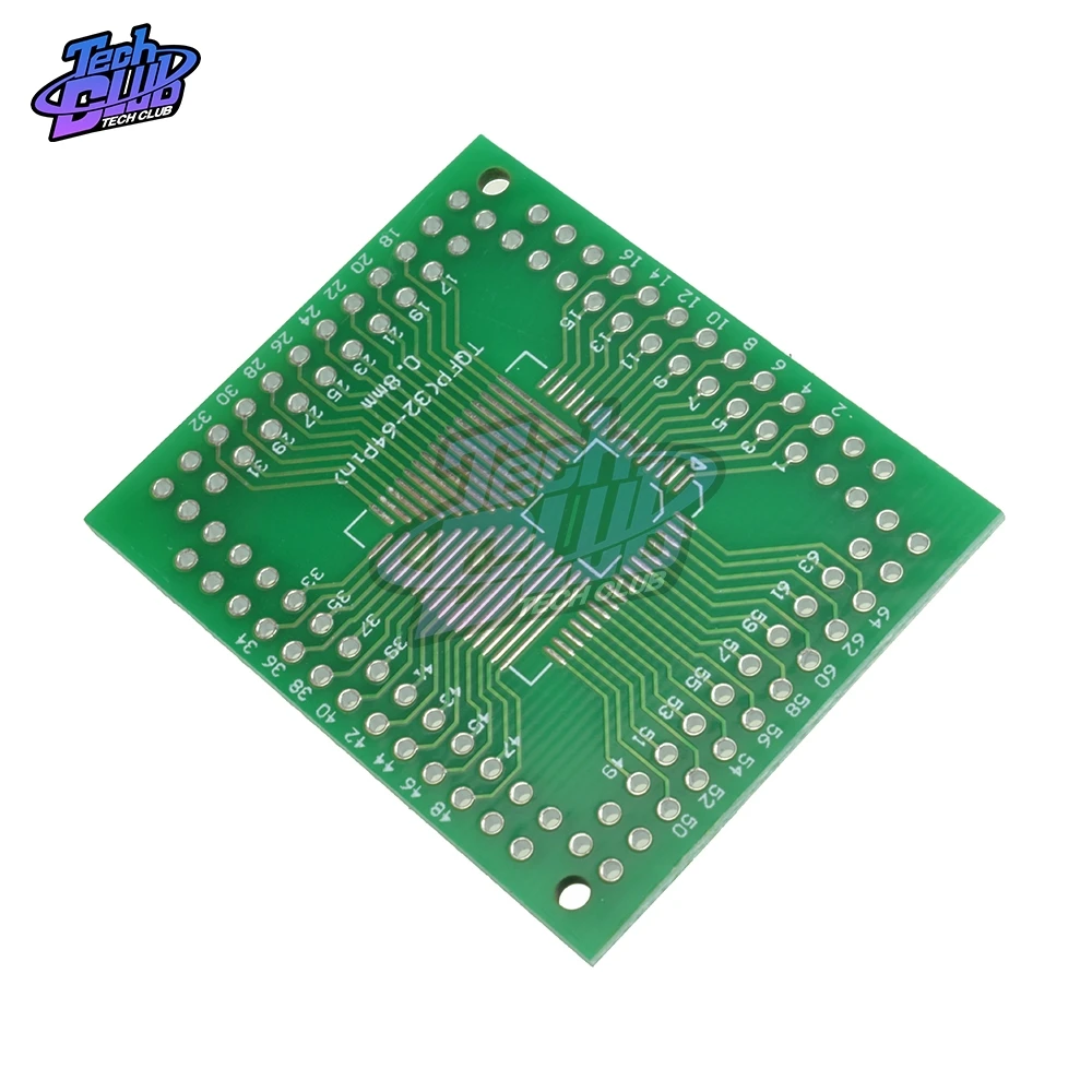 10 шт. FQFP TQFP 32 44 64 80 100 LQFP для DIP передачи плата DIP Pin плата шаг адаптер