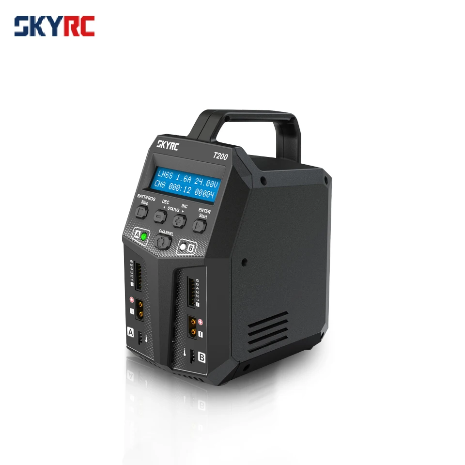 Балансирующее зарядное устройство SKYRC T200 12A 100 Вт двойная штепсельная вилка XT60 10