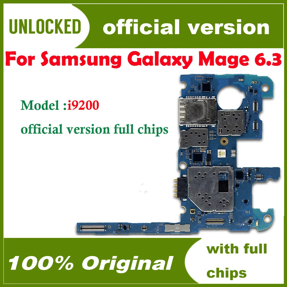 Материнская плата с системой Android для Samsung Galaxy Mega 6 3 i9200 i9205 оригинальные