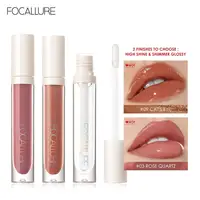 FOCALLURE PLUMPMAX Nourise Lip Glow High Shine&Shimmer Glossy Lips Makeup Non Sticky Plumping Lip Gloss 1