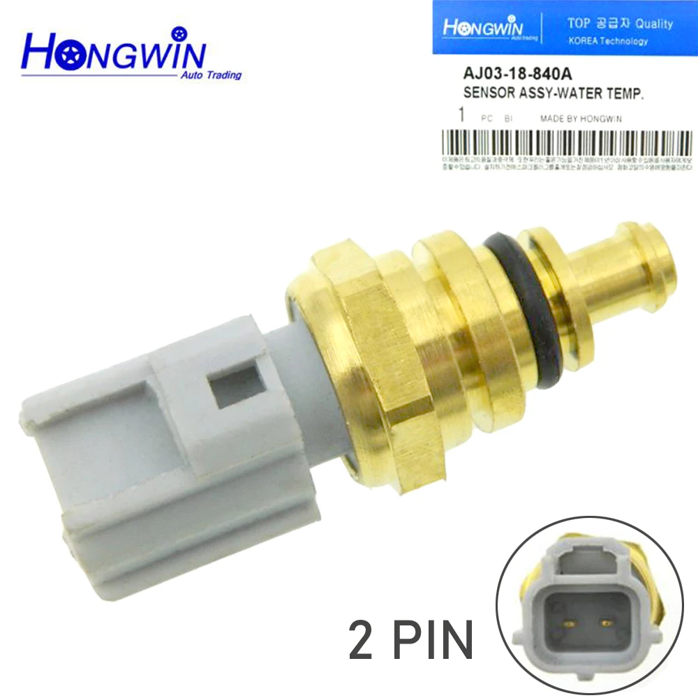 Coolant Water Temperature Sensor For Ford Focus Mazda 1981 2001-2011 1F22-18-840 AJ0318840 IL2Z-12A648AA 1F2218840 IL2Z12A648AA