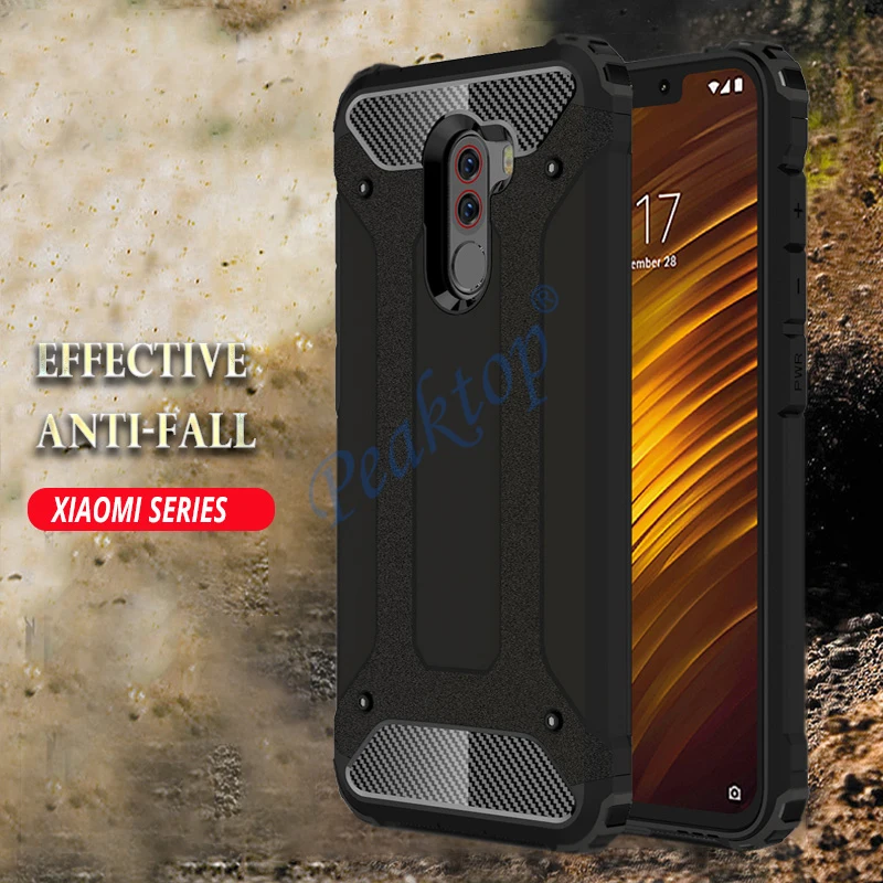 Бронированный противоударный чехол для Xiaomi MI Play MIX3 MiX 3 Max 2 MIX2S 5X 6X A1 A2 POCOPHONE F1 PC