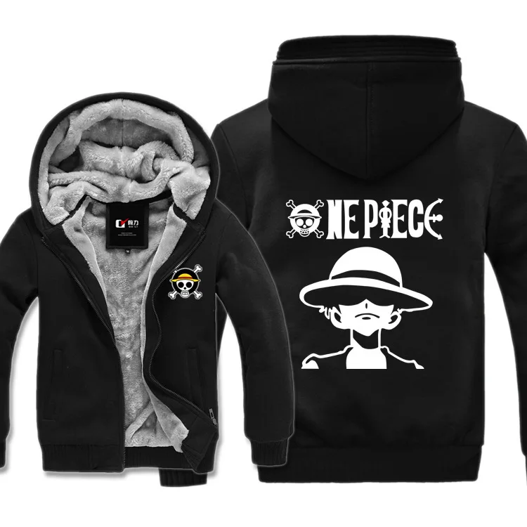 Reviews 2019 new one piece print pattern men's winter thick warm fleece zipper men's pullover jacket sportswear men street clothing hood