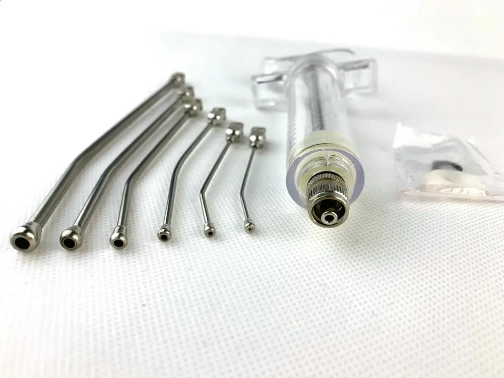 Набор для кормления растений 6 изогнутых патронов 1 шприц 20 мл|syringe 20ml|kit kitstube syringe |