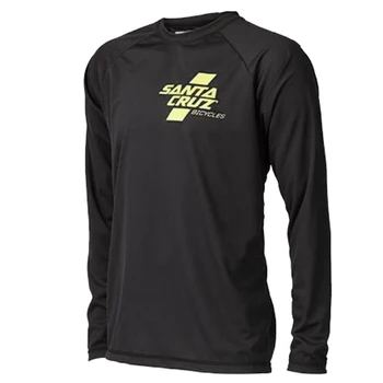 

Maillot de secado negro ciclismo MX dh Off Road ciclismo de moto cross camiseta de a transpirable