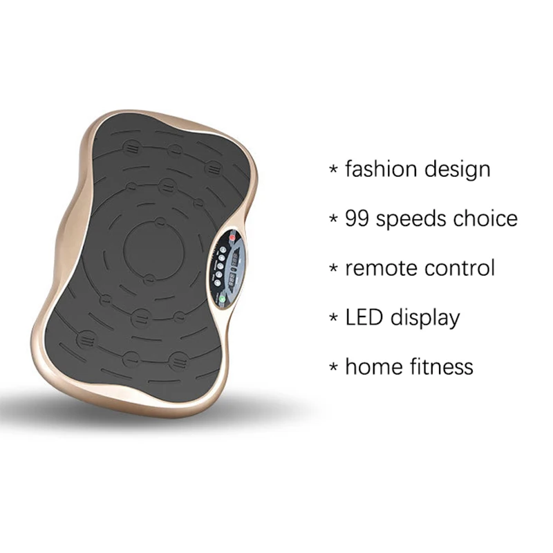 S Body Vibration Platform Fitness Vibration Plate Machine Trainer Hips Muscle Weight Loss Equipment Exercise Body Vibrator