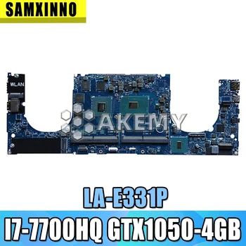 

LA-E331P Laptop motherboard For DELL XPS-15 9560 original mainboard I7-7700HQ GTX1050-4GB