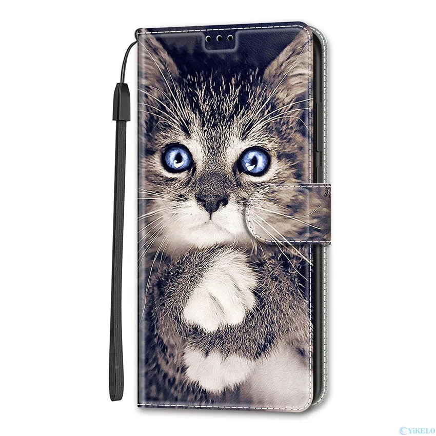 kawaii samsung cases Phone Case For Samsung Galaxy J3 J5 A5 2016 2017 J6 Plus A6 A7 A8 2018 A10 A20 A20E A30 A30S A50 A50S Book Cover Flip Leather silicone cover with s pen