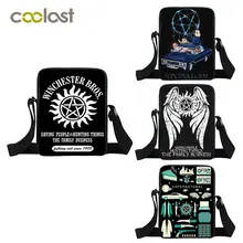 Сверхнатуральная мини-сумка-мессенджер, сумка через плечо с изображением Дина, охотника на демонов, женская сумка через плечо для путешествий, женская сумка для книг Сверхнатуральная мини-сумка-мессенджер, сумка через плечо с изображением Дина, охотника на демонов, женская сумка через плечо для путешествий, женская сумка для книг