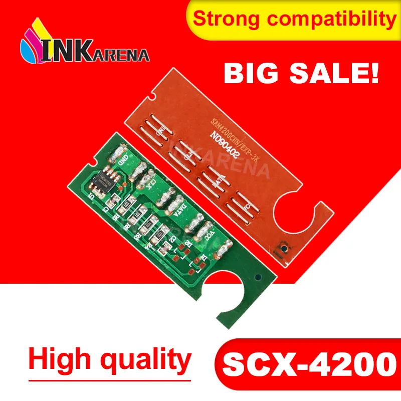 INKARENA SCX-D4200A тонер-картридж чип для samsung SCX-4200 SCX 4200 D4200 D4200A 4210 SCX-4210