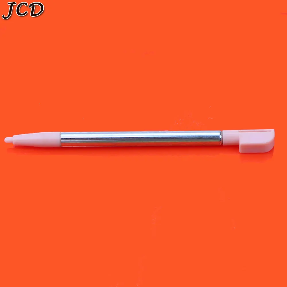 JCD пластиковый и металлический стилус для сенсорного экрана игровая консоль Ручка для nintendo для NDS для DS Lite для DSL NDSL аксессуары для игр - Цвет: Metal -A