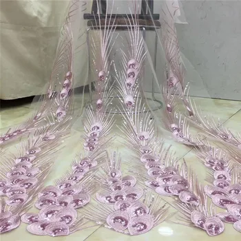 

2020 GREEN Latest onion French net Laces with velvet fabric Fabrics High Quality Tulle African Laces Fabric Nigerian Wedding