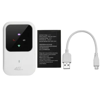

LTE Wifi Router Wifi Router Mobile 150Mbps SIM Card Slot 5V/1A Micro USB 2.0