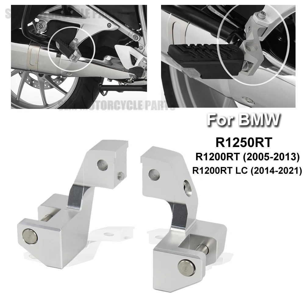 

NEW Motorcycle Passenger Footrest Foot Peg Lowering Kits For BMW R1200RT LC R1250RT R 1200 RT R 1250 RT 2021 2020 2019 2018