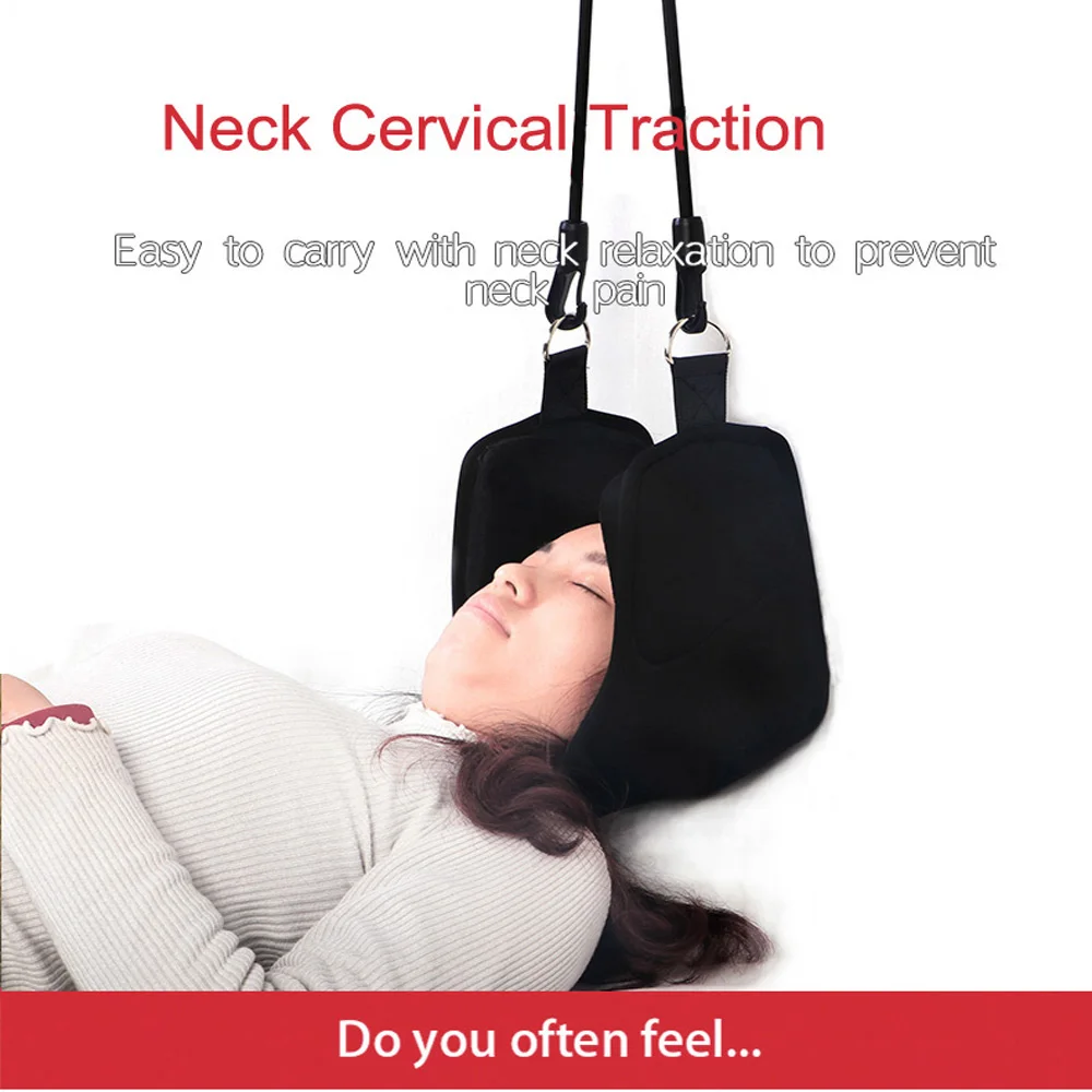 Online Moda portátil alivio del dolor del cuello hamaca relajante masajeador de cuello espuma siestas cojín almohada para dormir para la oficina en casa