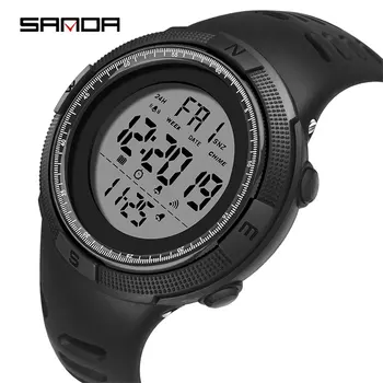 

SANDA Brand G Style Shock Men Military Wristwatch Casual Digital Sport Watch 2003 Chronograph Alarm Waterproof Quartz Watches