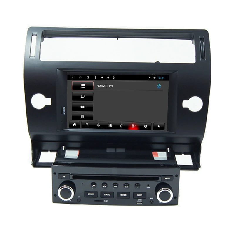 Автомобильный DVD плеер YAZH32GB для Citroen C4 C Quatre 2004 2005 2006 2007 2008 2009 2010 Android авто радио
