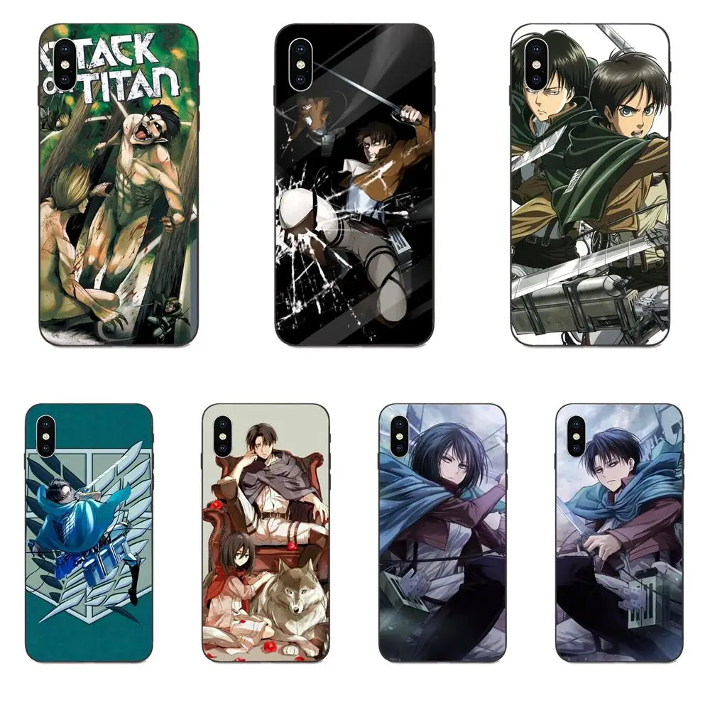 

TPU Shell For Xiaomi Redmi Note 3 3S 4 4A 4X 5 5A 6 6A 7 7A K20 Plus Pro S2 Y2 Y3 Attack On Titan Levi Ackerman