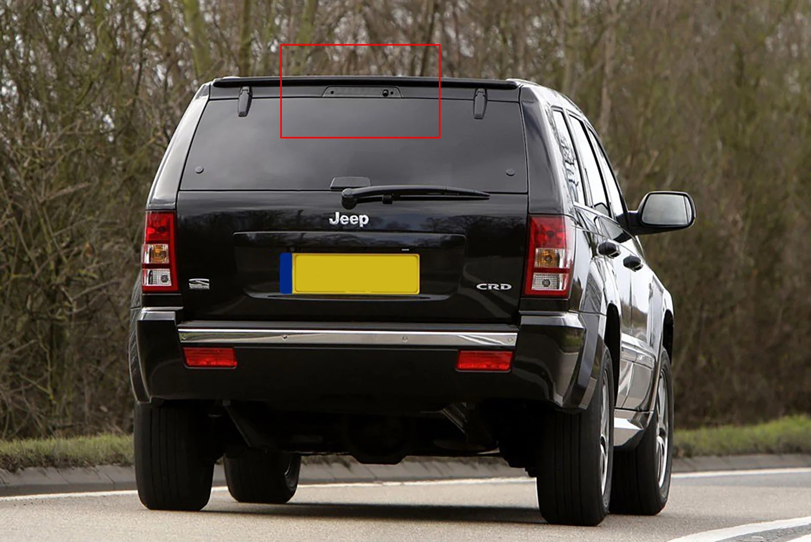 Для Jeep Grand Cherokee высокий уровень третий светодиодный тормозной светильник тонированные черные линзы 05-10