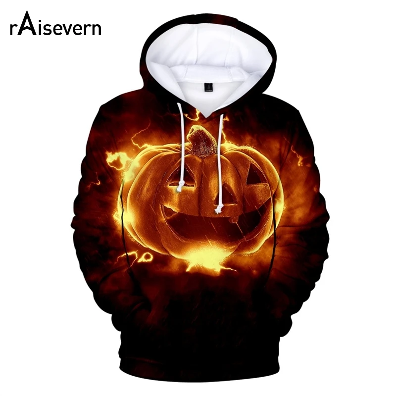 

Thickened Womans hoodies New Fashion 3D Print Autumn and winter Pumpkin Unisex Casual Clothes