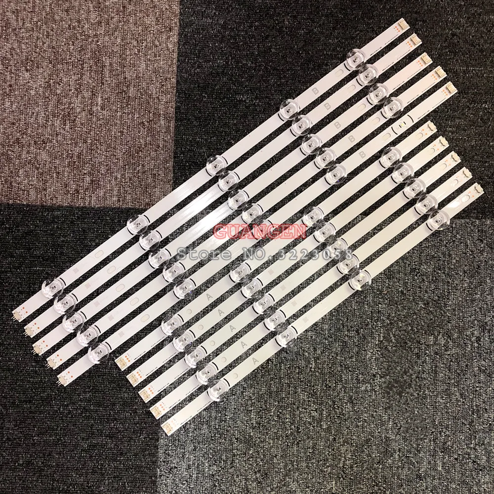 

5set=50pcs LED backlgith strip Replacement for LG 49LB5500 LC490DUE Innotek DRT 3.0 49 A B 6916L-1788A 1789A 1944A 1945A 100%NEW