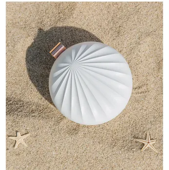 

Usb Waterless Aromatherapy Diffuser Aroma Essential Oil Diffuser Shell Shape Home Car Travel Usb Aromatherapy Machine