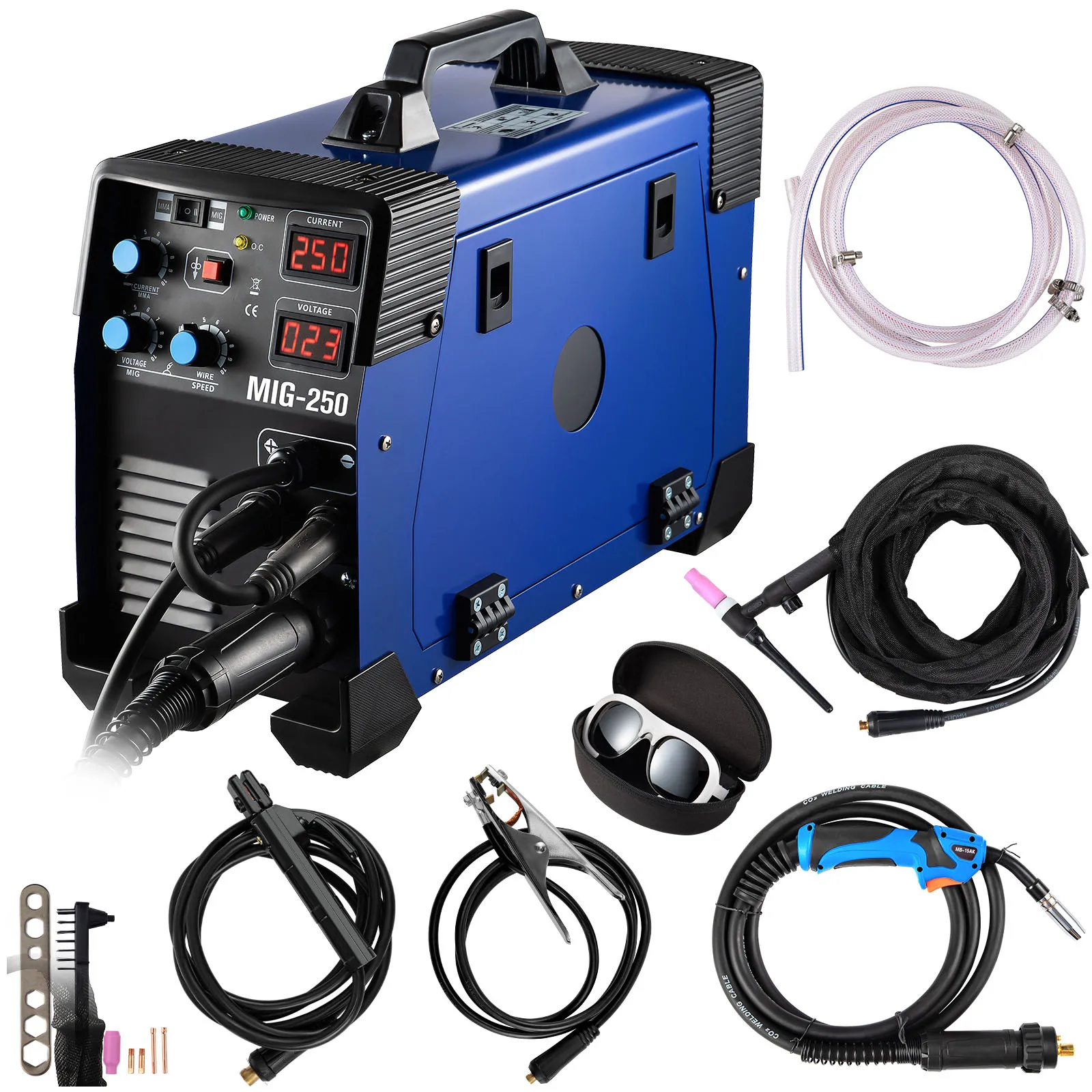 Комбинированный инверторный Сварочный аппарат MIG MMA TIG 3 в 1 270A/250A/200A/160A сварочный