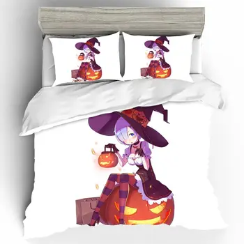 

Bed Linen Set Halloween Home Textiles Luxury Kid Decorative Couple King Size Bedding Set Duvets And Linen Sets Bed Linen Cotton
