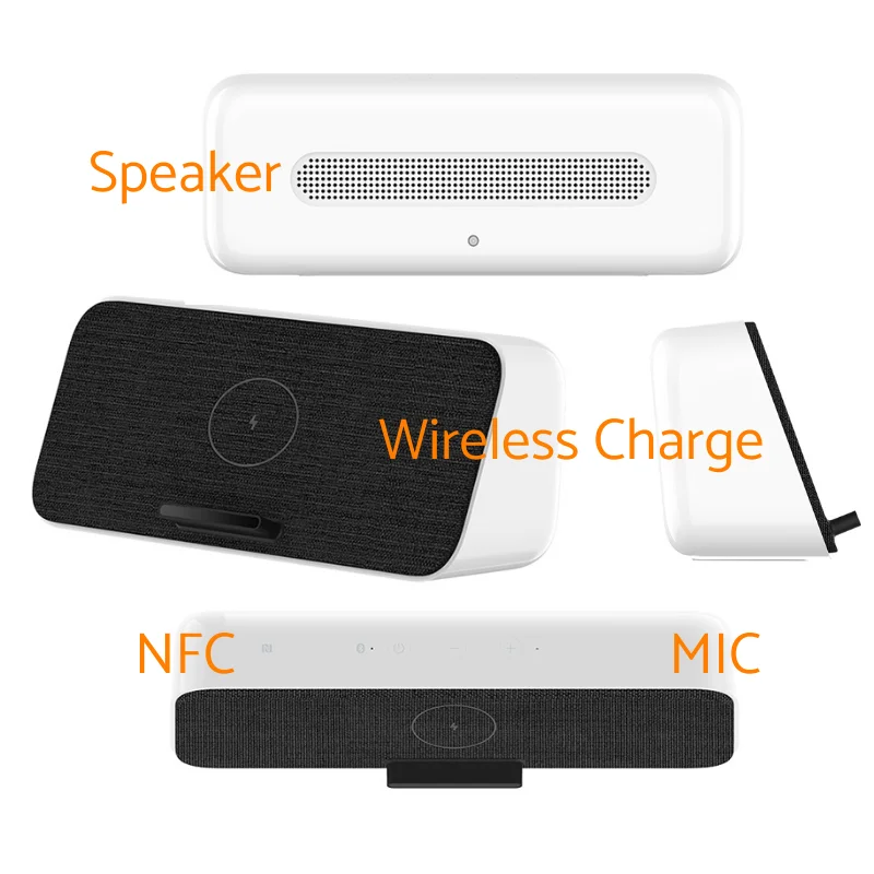 NEW Xiaomi 30 Вт Беспроводная зарядка Bluetooth динамик для Mi 10 S20 iPhone 11 BT 5 0 воспроизведение