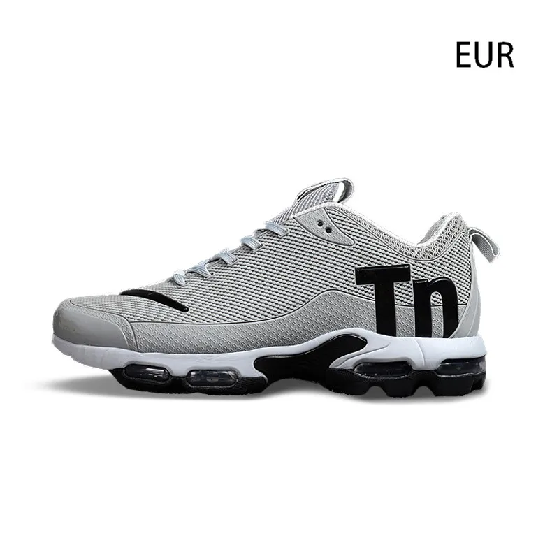 Мужские кроссовки для бега NIKE AIR MAX PLUS TN, нескользящие спортивные легкие спортивные уличные кроссовки - Цвет: 1080-7