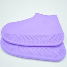 Модные Силиконовые уличные водонепроницаемые резиновые сапоги, компактные портативные Нескользящие износостойкие резиновые сапоги для взрослых и детей