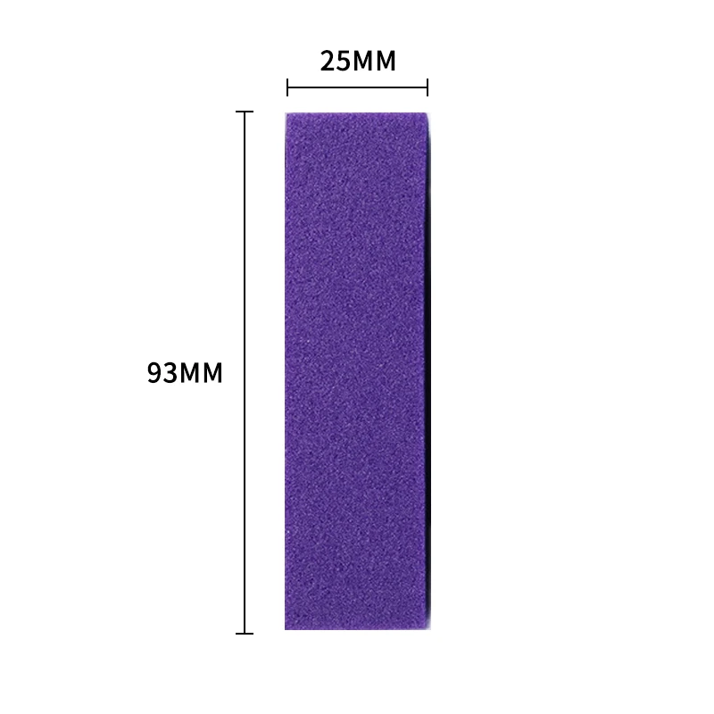 1pcs 6colors for UV Gel White Nail File Buffer Block Polish Manicure Form Nail Buffers File Pedicure Sanding Nail Art Tool