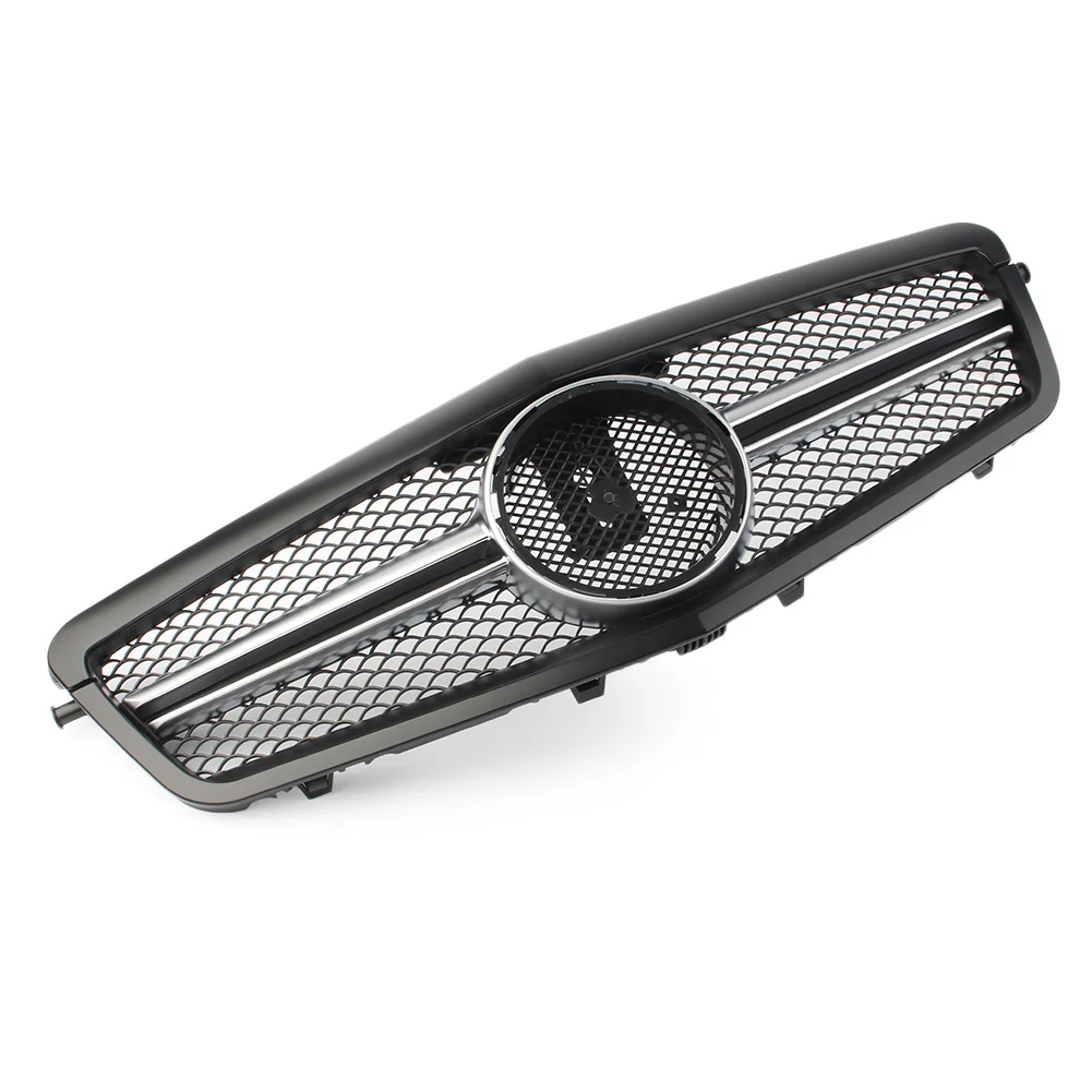  Matt Black Front Grille Sport Radiator Grill For Mercedes Benz E-Class W212 S212 2010 2011 2012 201