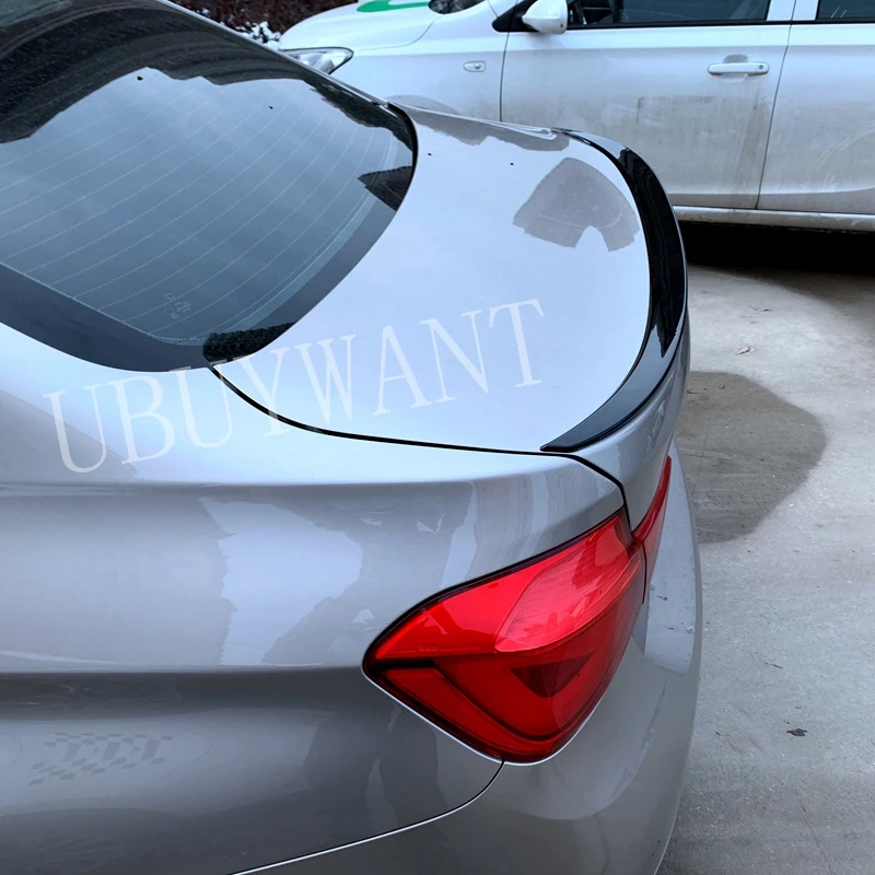 

For BMW F30 3 Series 2012 2013 2014 2015 2016 2017 2018 ABS Black Rear Spoiler Tail Trunk Boot Wing Decoration M Style
