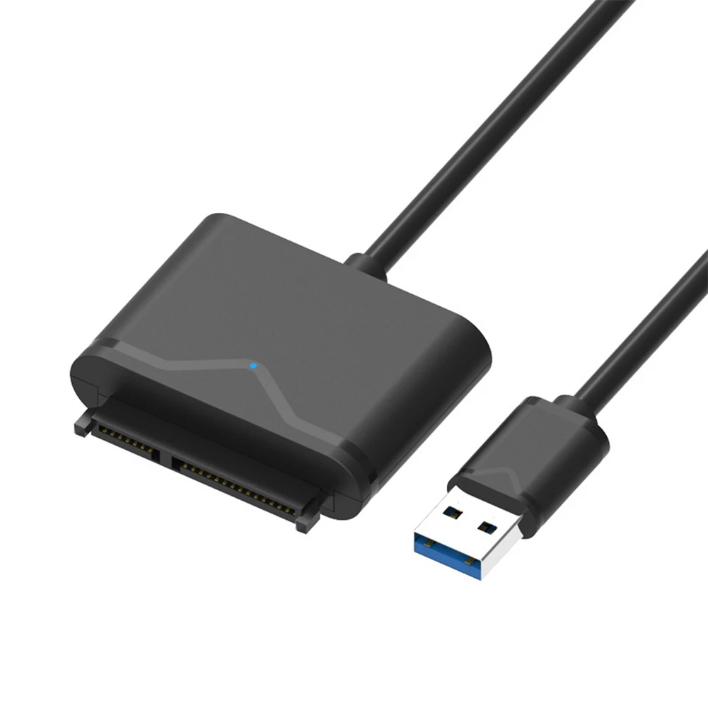 

USB 3.0 to SATA 3 Cable Adapter Up to 6 Gbps for 2.5/3.5 Inches External HDD SSD Hard Disk USB Sata with Power Adapter