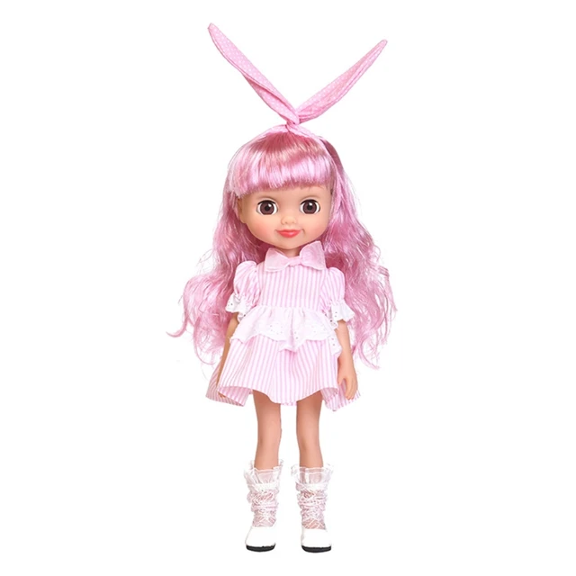 40cm/15in Girl Barbie Doll Reborns Nurturing Doll Realistic Handmade Soft  Toy w/ Washable Vinyl Full Body Popular Gift|Dolls| - AliExpress
