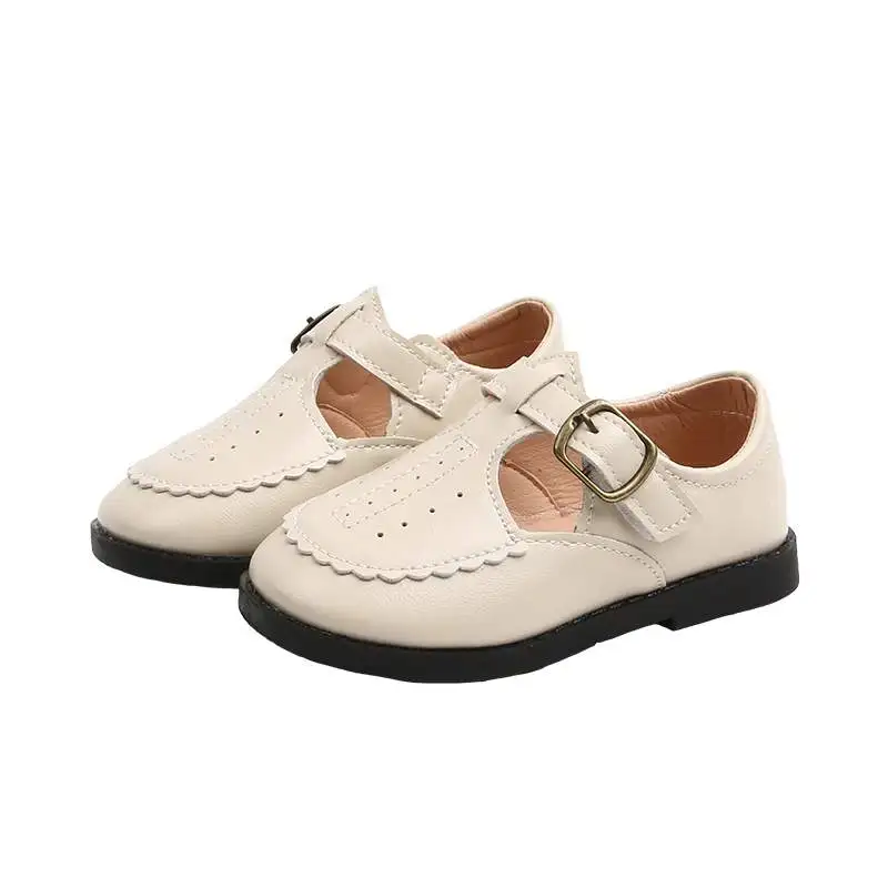 

Spring/Autumn Children's Boys And Girls Infant Soft-soled Shoes Wild Hollow Slip Sandals Casual Walking Shoes Princess Shoes