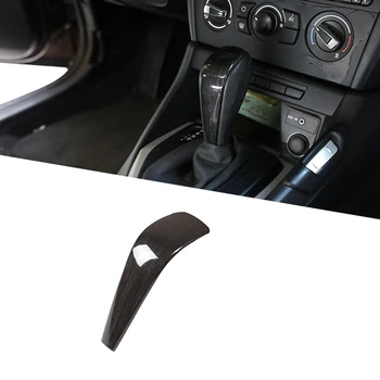 

For E84 E60 E61 E63 E64 E65 E85 E86 E83 E53 E81 E82 E87 E90 E91 E92 E93 F01 Black Wood Grain ABS Car Gear Shift Head Cover Trim