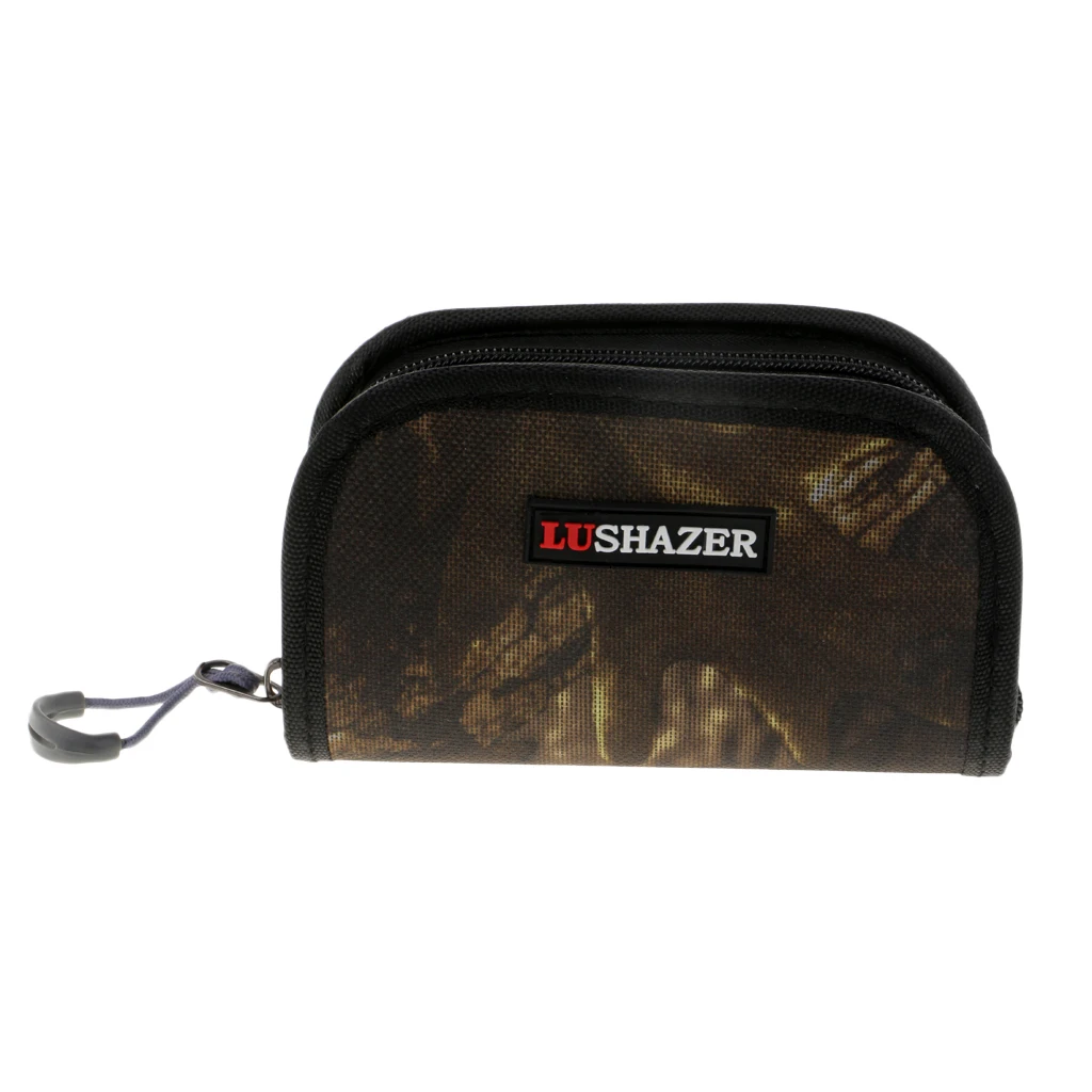 Fishing Spoon Lures Tackle Bag Wallet Spinnerbaits Storage Case Metal Jigbait Jig Spoons Bag