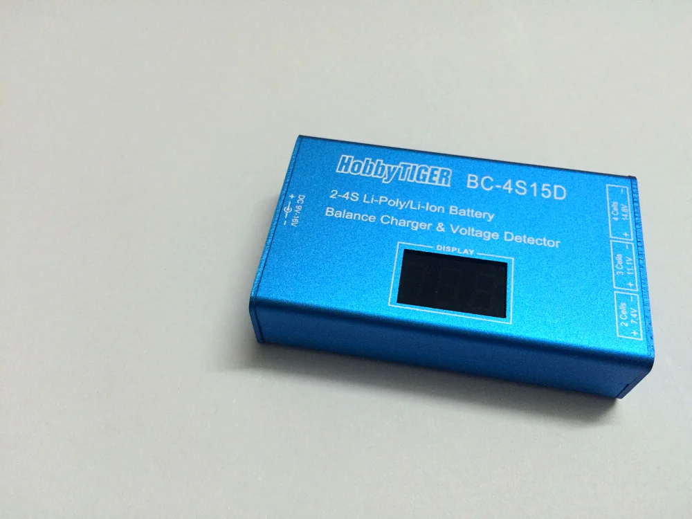 

Hot BC-4S15D Lipo Battery 2S 3S 4S Balance Charger w/ Display Screen