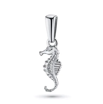 

Silver Pendant with diamond гд06п071810