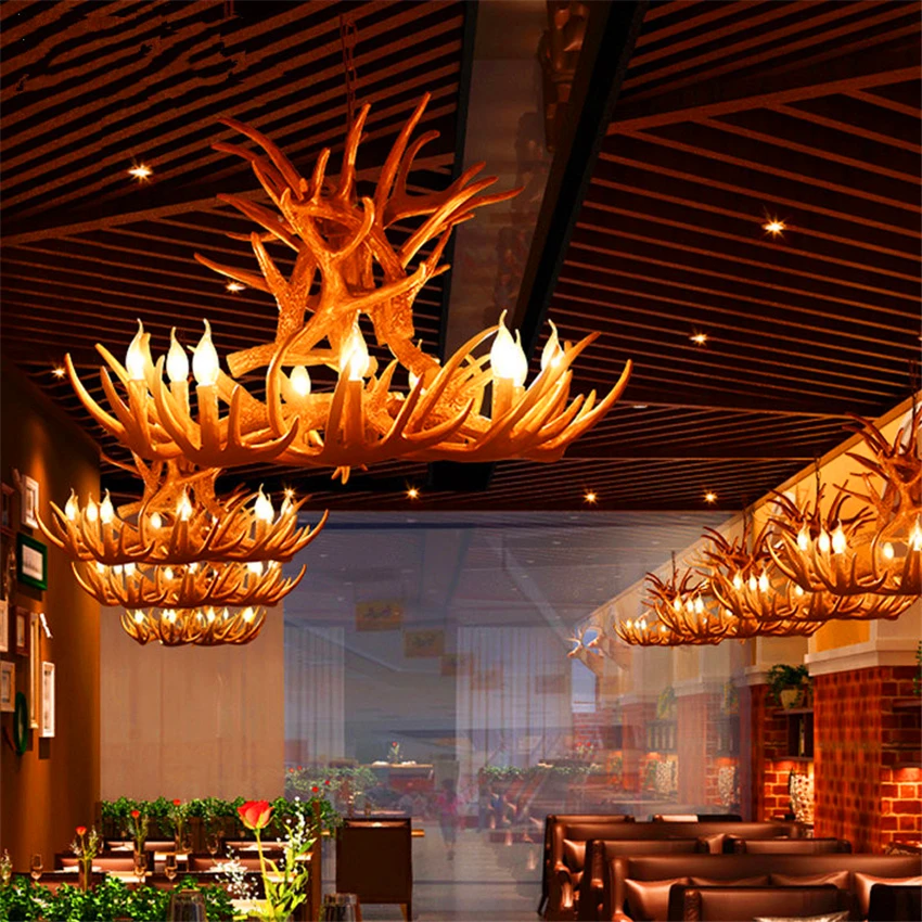 Europe-Country-9-Head-Candle-Antler-Chandelier-American-Retro-Resin-Deer-Horn-Lamps-Home-Decoration-Lighting(2)