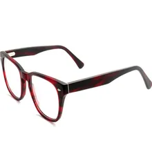 Унисекс Ретро ацетат полная оправа рецепт pogresive мульти-фокальные линзы оптические очки антибликовые очки для чтения