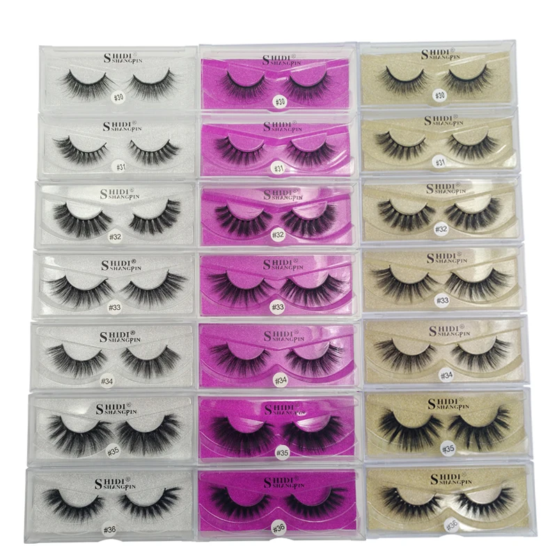 

SDSP 1 Pairs False Eyelashes NaturalHair Mink Lashes dramatic Lashes 3D Mink FalseLashes Makeup1 Box FalseLashes