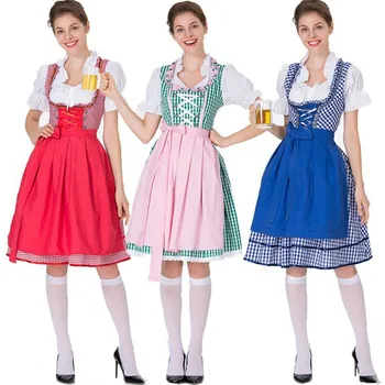 

Oktoberfest Waitress Costume Maid Costume Maid Costume Halloween Costume Cafe Uniform Temptation Costume