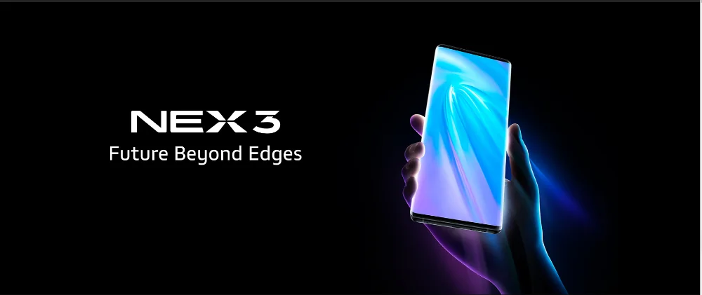 Мобильный телефон vivo NEX 3, 6,89 дюймов, 8 ГБ, 128 ГБ, 256 ГБ, 4G и 5 ГБ, Snapdraon 855 Plus, 64 мп, камера заднего вида, 16 МП, фронтальная, 4500 мАч, мобильные телефоны