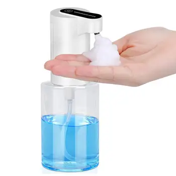 

Automatic Soap Dispenser 12oz Touchless Electric Hand Soap Dispenser Auto Foam Pump Infrared Motion Battery Operated