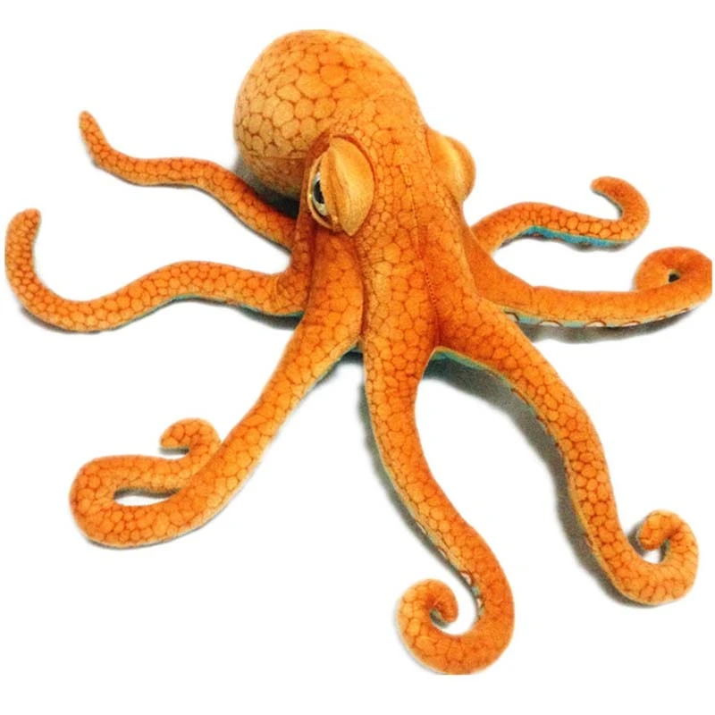 1pc 55-80cm Real Life Big Octopus Doll Octopus Plush Toy Simulated Octopus  Pillow Sea Bottom Animal Doll Creative Realistic Gift - Stuffed & Plush  Animals - AliExpress