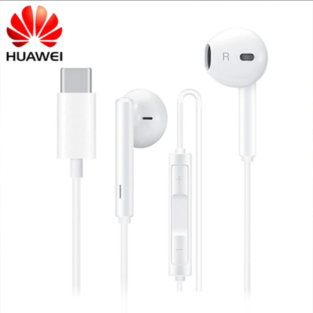 

HUAWEI Original CM33 auricular USB tipo C en auricular con micrófono HUAWEI Mate 10 RS P10 P20 P30 Pro Note 10