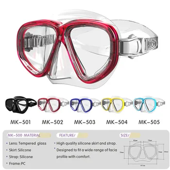 

2pcs Diving Mask Dry Breathing Tube Set Snorkeling Diving Goggles Tube Kit HB88